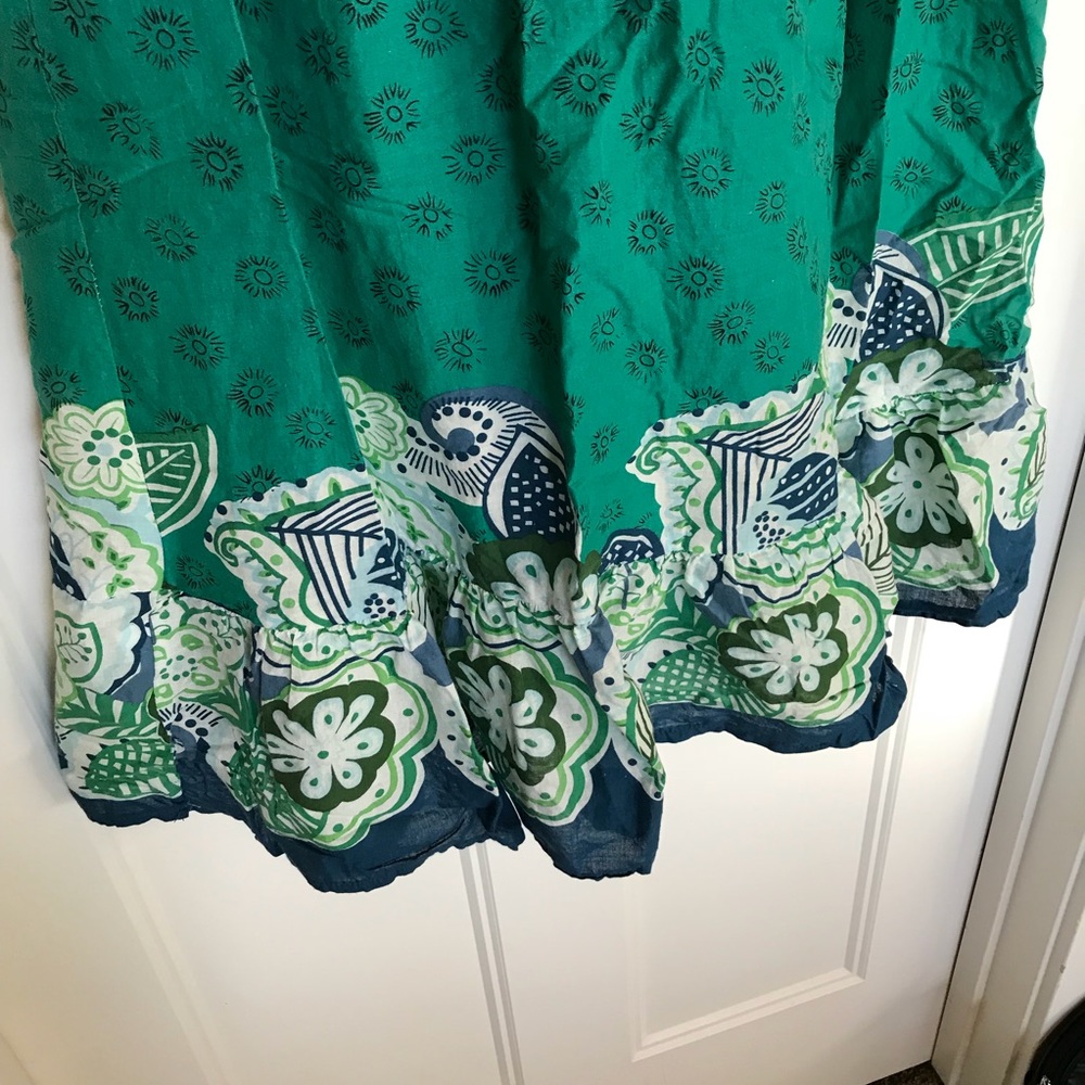 Green fun swim cover up dress size L - Picture 2 of 4